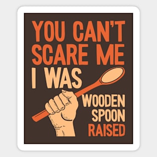 Scared Wooden Spoon Magnet